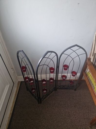 tealight firescreen