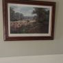 Ronald Beaton vintage The Way We Were framed print. Large country landscape wall art Image 7