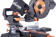 Compound Saw with Multi-Material Cutting, 45 Degree Bevel, 50 Degree Mitre, 210 mm Slide, 1200 W, 210 mm, 230 V, 3 Year Warranty (FREE POSTAGE)