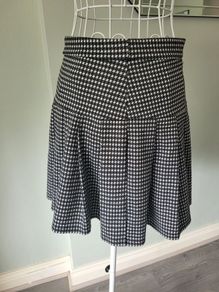 houndstooth skirt