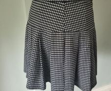 houndstooth skirt