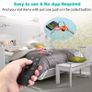 Key Finder, Wireless Key Tracker Remote Control RF Item Locator , key Finder Locator with LED Flashlight for Keys, Pets, Wallet, Cell Phone, Best Gifts for The Older, Quickly Find Your Lost Items Image 3