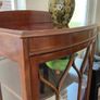 Bow front rosewood drinks cabinet in VGC Image 5