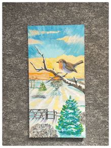 Song of Light original painting