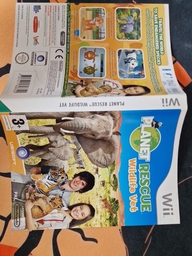 Planet Rescue Wildlife Vet Nintendo Wii Games Original