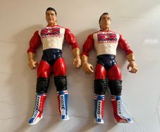 WWE Jakks Pacific Dynamite Kid & Davey Boy Smith Wrestling Figures