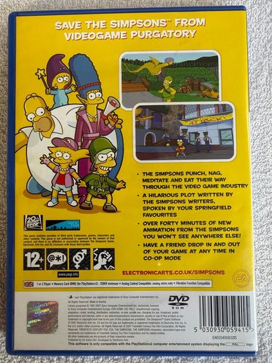 Playstation 2 , The Simpsons Game