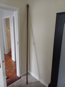 Curtain pole