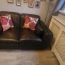 2 and 3 seater leather sofa's Image 4