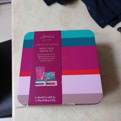 Joules Body Care Minis Set.   B.N.W.T.  In  Tin Box. (5 Piece)