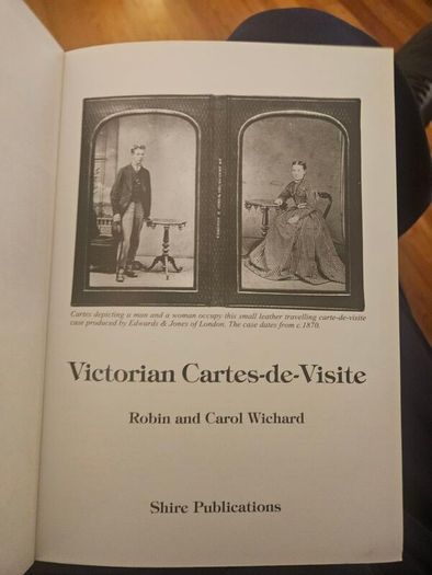 Victorian Cartes-de Visite. By Robin And Carol Wichard. First Edition Paperback In Good Condition.  See Photos For Same.