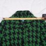 Marks & Spencer Black Green Geometric Textured Wool Blend Short Jacket Petite 10UK/38EU Image 8
