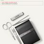 Manscaped Shears 2.0 Stainless Steel 4-Piece Nail Kit, Luxury Grooming Travel Set Case Image 7