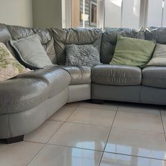 leather corner couch
