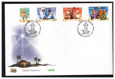 1999 Ireland Christmas Commemorative Stamps An Post First Day Cover (FDC)