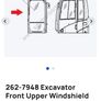 cat 320c windscreen Image 3