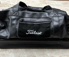 Titleist weekend golf bag - real leather