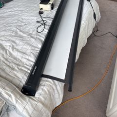 Electronic Projector Screen & Projector (Apple Airplay)