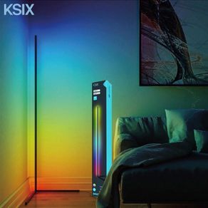 Corner WiFi Floor Lamp Smart RGBWIC LED Alexa