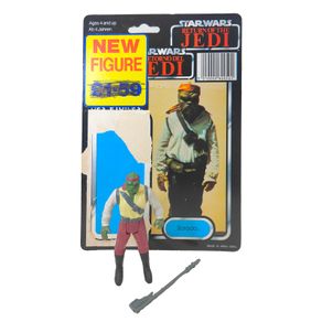 Star Wars Vintage Barada Last 17 Action Figure Tri-Logo Complete 1985