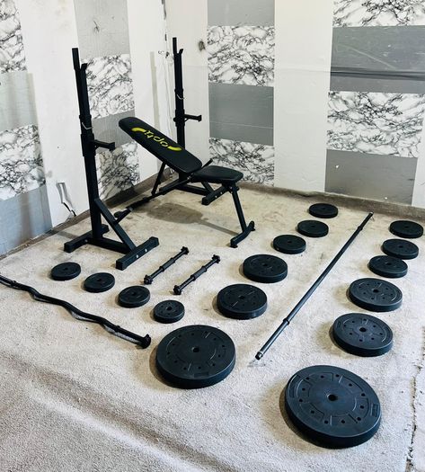 Adjustable Rack Bench Weights Barbell Dumbbells