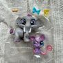Littlest Pet Shop Fletcher von Trunk elephant #3816 & Teensie Fromage #3817 new Damaged Box Please look at the pictures Image 8