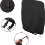 Black Chair Cover,Outdoor Folding Chair Cover Waterproof Dustproof and UV Resistant Image 3