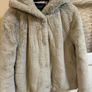 Faux Fur Coat, size S Image 3