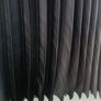 Black/grey halter neck dress. Image 8