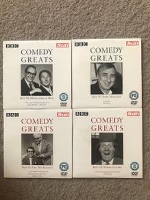 Comedy Greats 4 x Dvd Set Irish Sun Tommy Cooper Spike Milligan