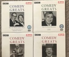 Comedy Greats 4 x Dvd Set Irish Sun Tommy Cooper Spike Milligan