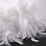 NEW SALE | White Feather Ceiling Pendant Light Shade, Non-Electrical Lampshade for Floor Lamp and Table Lamp Image 6
