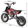 ISINWHEEL A14 Electric Dirt Bike with Bluetooth Speaker Image 2
