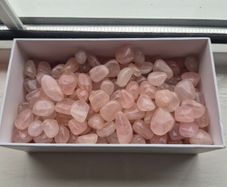 Pink Quartz Natural Stone 1+KG