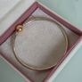 Pandora sterling silver bangle with 14k Rose gold-plated clasp (size 21cm) perfect condition like new (no box) Image 7