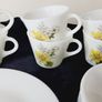 Vintage JAJ Pyrex Autumn Glory 18 Piece Tea Set Unused in Original Box Image 4