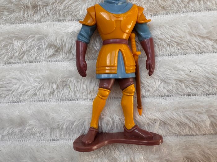 Captain Phoebus McDonalds Happy Meal Hunchback of Notre Dame approx. 12 cm. Used please see photos