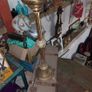 antique brass candle holder Image 4