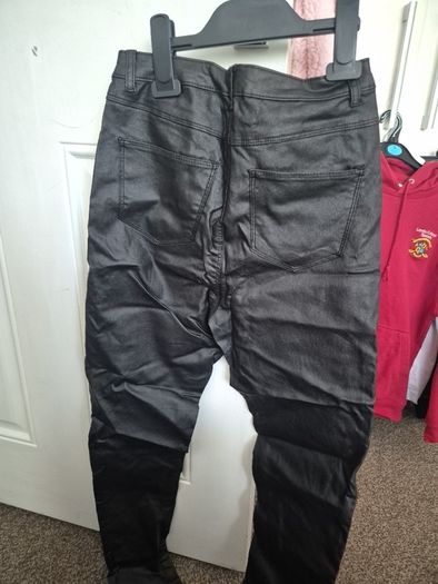 Quiz Leather Trousers