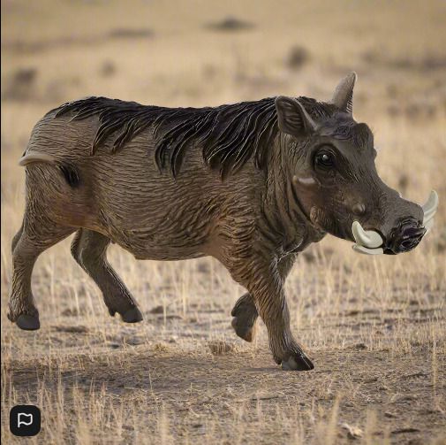 Schleich Warthog Animal Figure