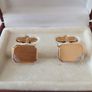 Beautiful Gold Tone Cufflinks Image 2