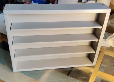 Display shelf for models