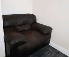 Large Leather Single Chair Free.