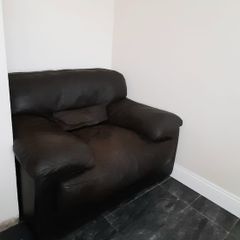 Large Leather Single Chair Free.