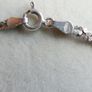 Vintage Sterling Silver 925 Braided/ Ladies Serpentine Chain Bracelet 7" - 2,15g Image 6