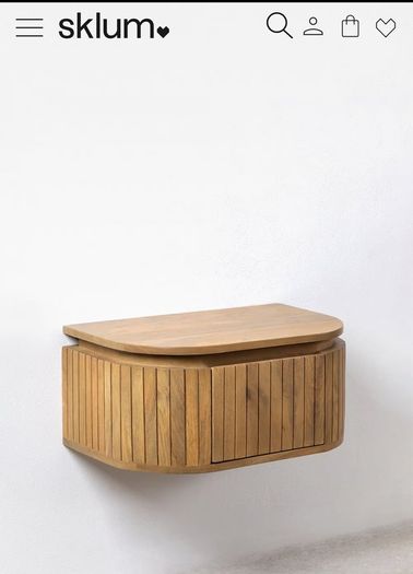 SKLUM Bedside Tables x 2