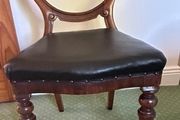 Victorian-Style Balloon-Back Chair x 4 with/without dining table