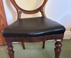 Victorian-Style Balloon-Back Chair x 4 with/without dining table