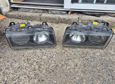 BMW E36 Genuine Front Headlights & Rear Tail Lights Set