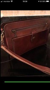 Leather Wrist Bag